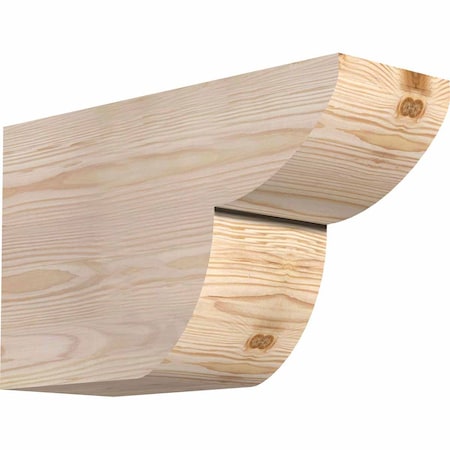 Ekena Millwork Crestline Smooth Rafter Tail, Douglas Fir, 5 1/2"W x 10"H x 16"L RFT06X10X16CRE00SDF